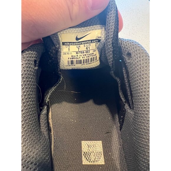 Nike Reax 9 TR Cross Training Mens Black/DGrey/White - Size‎ 8 - Picture 5 of 6